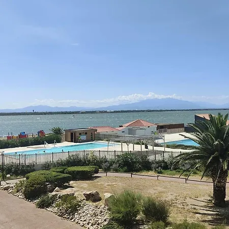 Apartment T2 Avec Grande Terrasse, Parking, Animaux Admis Et Piscine - Fr-1-195-94 Le Barcares