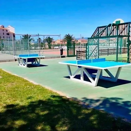 T2 Avec Grande Terrasse, Parking, Animaux Admis Et Piscine - Fr-1-195-94 Le Barcarès